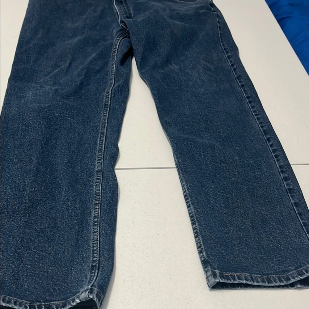 Wrangler Blue Relaxed Fit Jeans